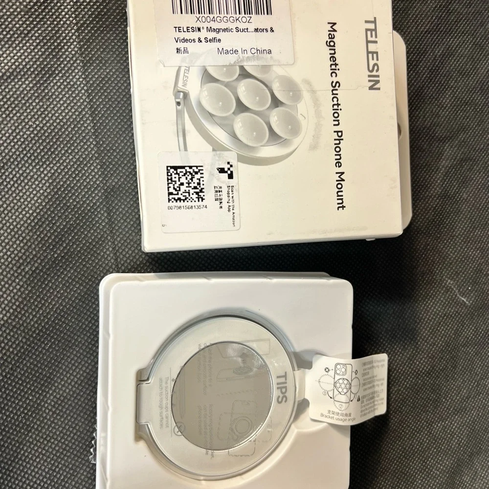 Anti-Slip Magnetic Phone Holder - White